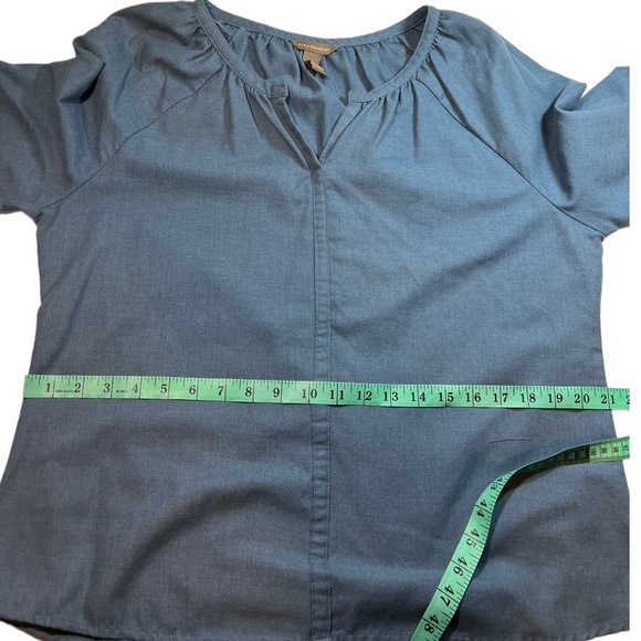 Bit & Bridle Bell Sleeve Chambray Sleeve size M - Picture 12 of 14